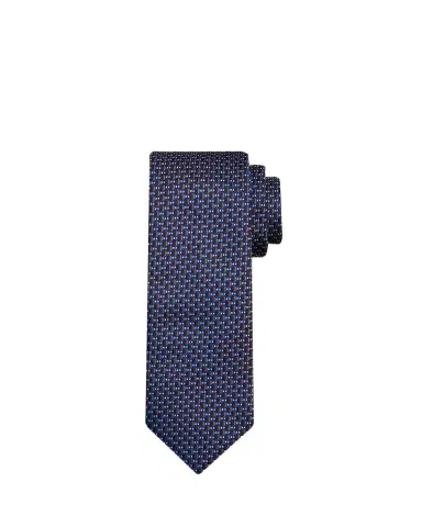 Brioni Men's Micro-Jacquard Silk Tie | Thumbnail 1