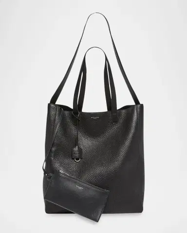 Saint Laurent Men's Large Leather Shopper Bag | Thumbnail 10 Saint Laurent Men's Large Leather Shopper Bag | Thumbnail 10