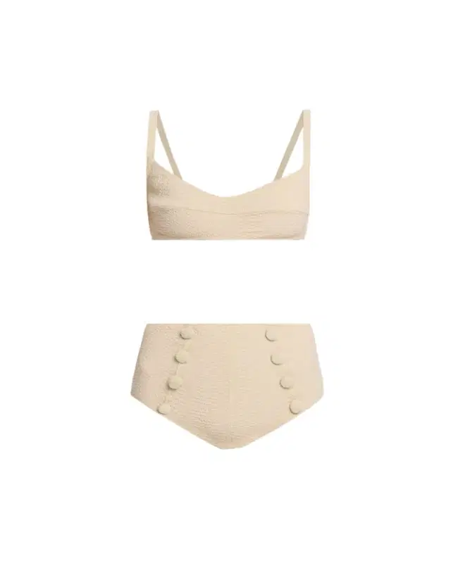 Seersucker Balconette Two-Piece Swimsuit
