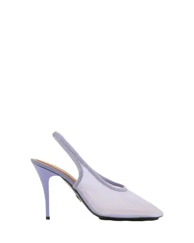 Stella McCartney 103mm Mesh Slingback Pumps | Thumbnail 1 Stella McCartney 103mm Mesh Slingback Pumps | Thumbnail 1