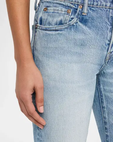 Moussy Vintage Deland Slim Straight Jeans | Thumbnail 9 Moussy Vintage Deland Slim Straight Jeans | Thumbnail 9