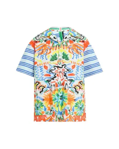 Rianna + Nina Tropical-Print Cotton Shirt | Thumbnail 1 Rianna + Nina Tropical-Print Cotton Shirt | Thumbnail 1