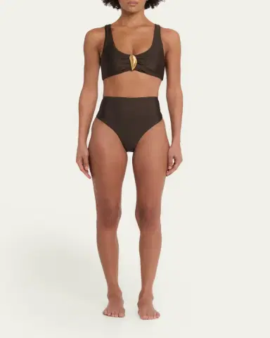 Simkhai Veyra Shell Bikini Top | Thumbnail 2 Simkhai Veyra Shell Bikini Top | Thumbnail 2