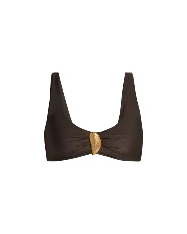 SIMKHAI Veyra Shell Bikini Top