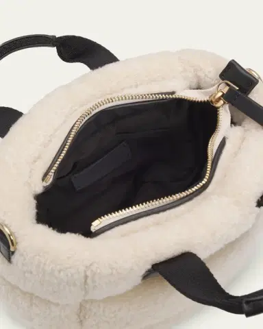 Moncler Caradoc Micro Teddy Tote Bag | Thumbnail 4 Moncler Caradoc Micro Teddy Tote Bag | Thumbnail 4