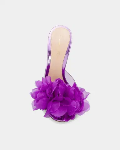 Gianvito Rossi 95mm Flower Plexi Mule Sandals | Thumbnail 6 Gianvito Rossi 95mm Flower Plexi Mule Sandals | Thumbnail 6