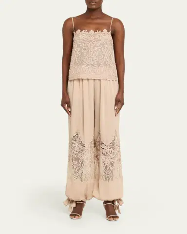 Kobi Halperin Giselle Square-Neck Ribbon Blouse | Thumbnail 2
