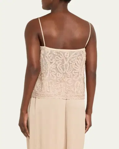 Kobi Halperin Giselle Square-Neck Ribbon Blouse | Thumbnail 3