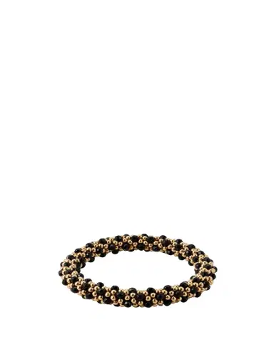 Meredith Frederick 14k Gold and Black Onyx Bead Bracelet | Thumbnail 1
