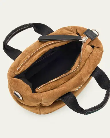 Moncler Caradoc Micro Suede Tote Bag | Thumbnail 5 Moncler Caradoc Micro Suede Tote Bag | Thumbnail 5
