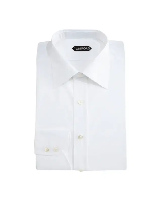 Classic Barrel Cuff Dress Shirt, White