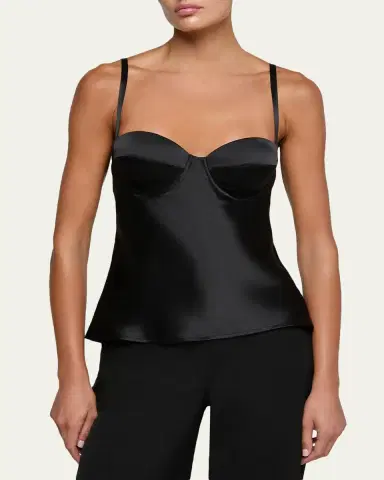 L'Agence Orlina Silk Camisole | Thumbnail 4 L'Agence Orlina Silk Camisole | Thumbnail 4