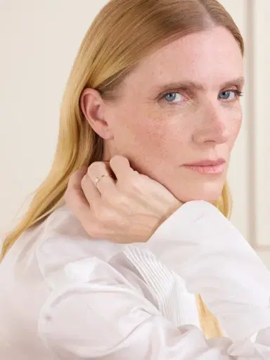 Yvonne Léon Alliance 18-karat White And Yellow Gold Diamond Ring | Thumbnail 2