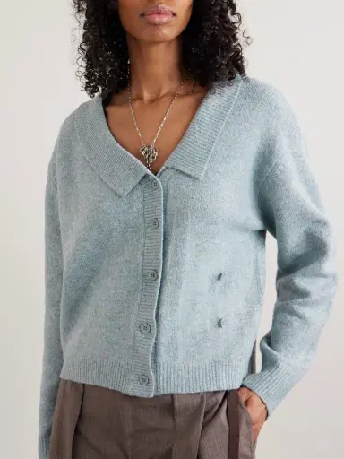 Deiji Studios Asymmetric Knitted Cardigan | Thumbnail 2 Deiji Studios Asymmetric Knitted Cardigan | Thumbnail 2