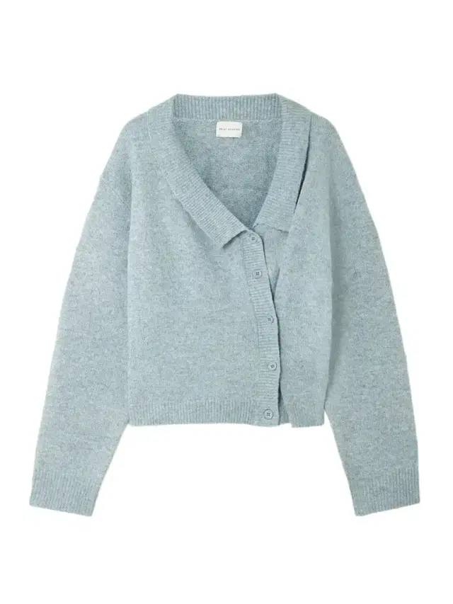 Asymmetric Knitted Cardigan