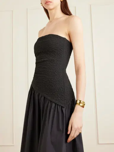 Staud Nia Cotton Midi Dress | Thumbnail 4 Staud Nia Cotton Midi Dress | Thumbnail 4
