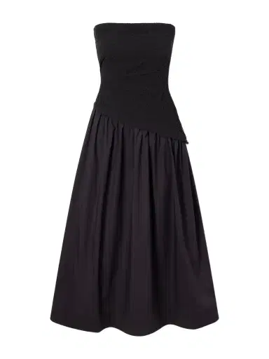 Staud Nia Cotton Midi Dress | Thumbnail 1 Staud Nia Cotton Midi Dress | Thumbnail 1