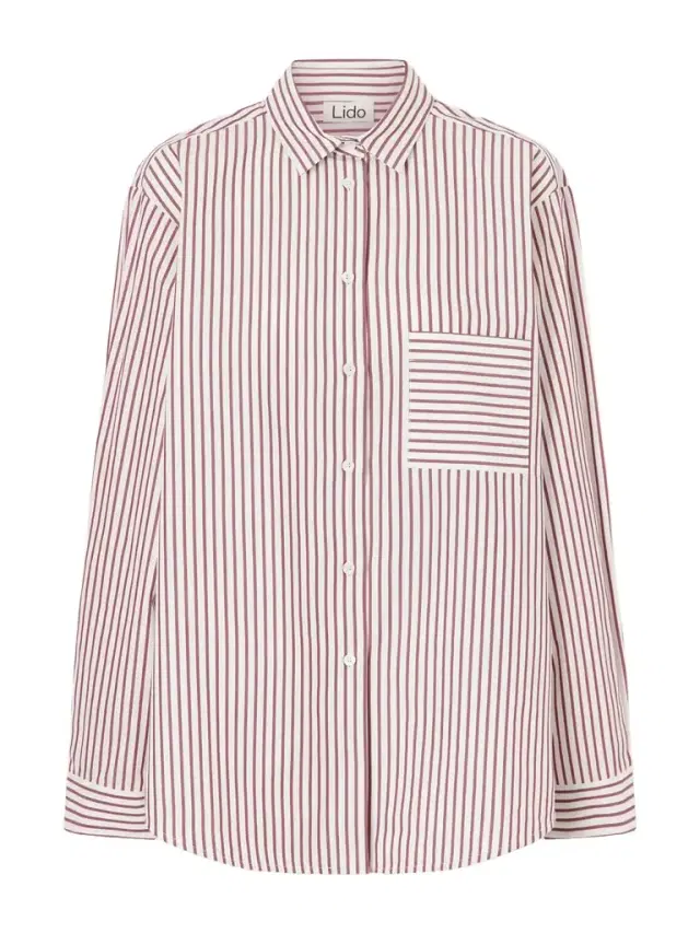 Striped Cotton-poplin Shirt