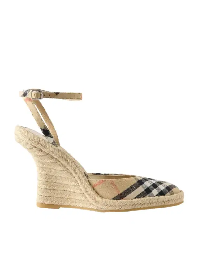Burberry Lf Mews 90 Espadrille Wedges