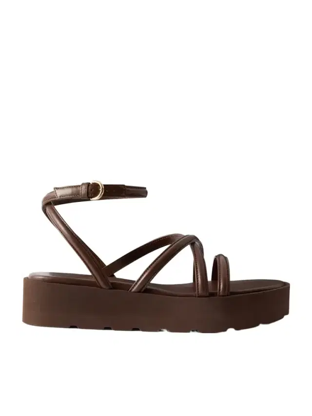 Leather Platform Sandals