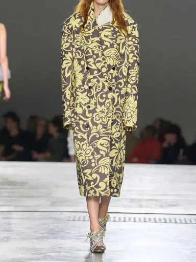 Dries Van Noten Rosea Oversized Double-breasted Jacquard Coat | Thumbnail 6 Dries Van Noten Rosea Oversized Double-breasted Jacquard Coat | Thumbnail 6