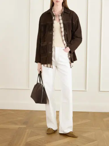 Nili Lotan Fringed Suede Jacket | Thumbnail 2