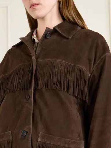 Nili Lotan Fringed Suede Jacket | Thumbnail 5