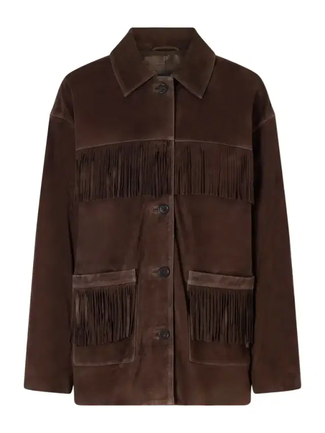 Fringed Suede Jacket