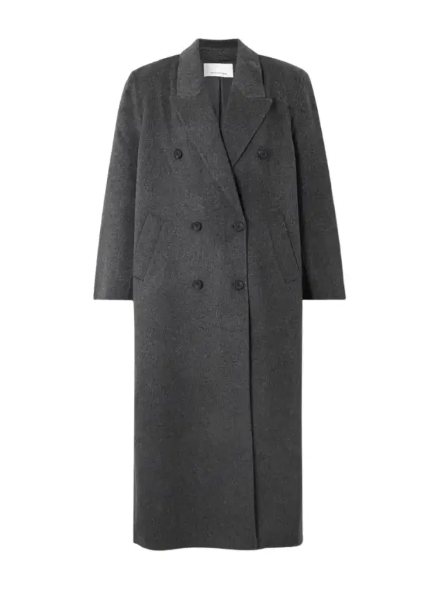 Gaia Double-breasted Wool-blend Coat