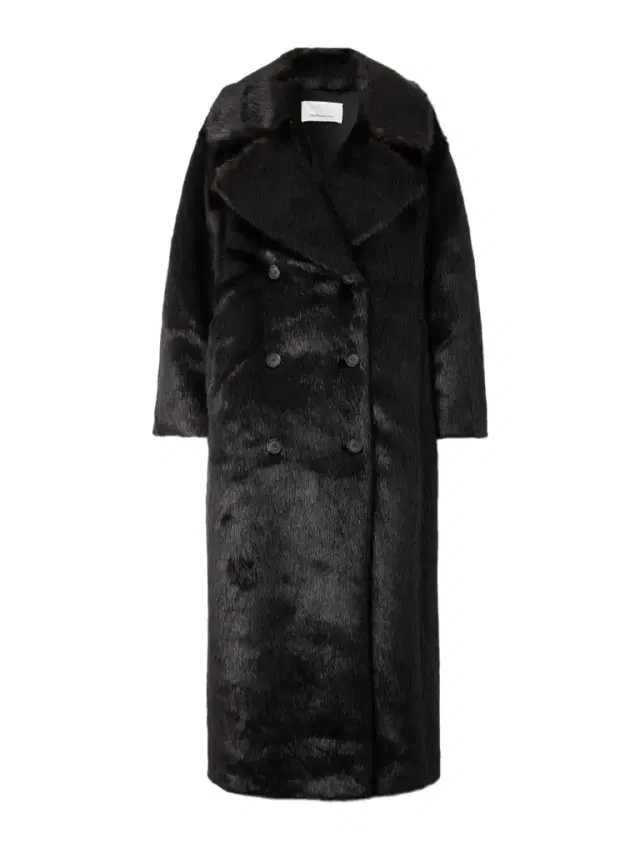 Joni Double-breasted Plush Coat
