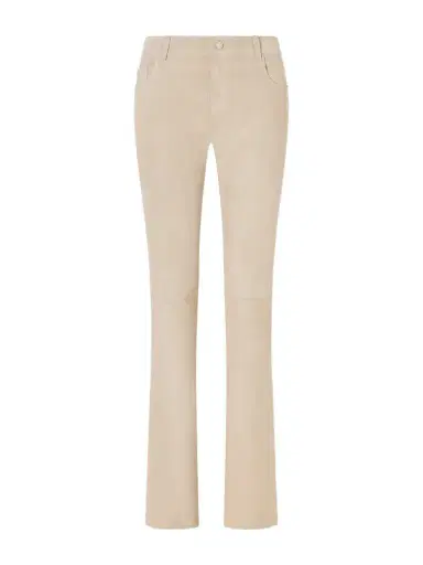 STOULS Pawlonia Suede Flared Pants | Thumbnail 1