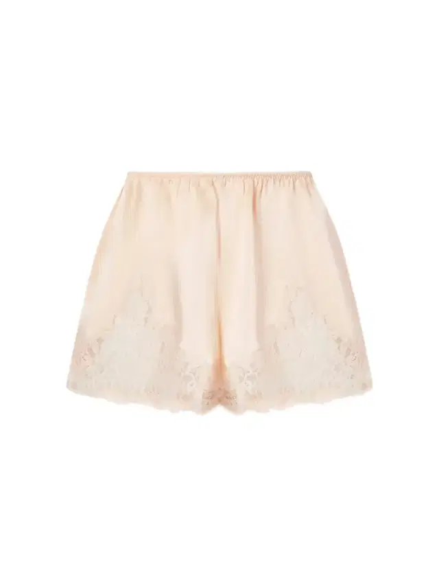 Iona Lace-trimmed Silk-satin Shorts