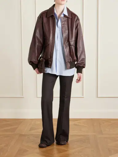 ssstein Leather Bomber Jacket | Thumbnail 2