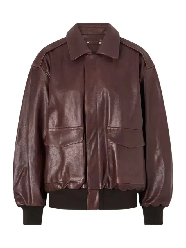 Leather Bomber Jacket