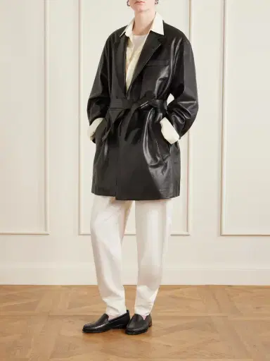 ssstein Belted Leather Trench Coat | Thumbnail 2 ssstein Belted Leather Trench Coat | Thumbnail 2