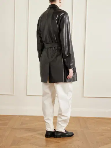 ssstein Belted Leather Trench Coat | Thumbnail 4 ssstein Belted Leather Trench Coat | Thumbnail 4
