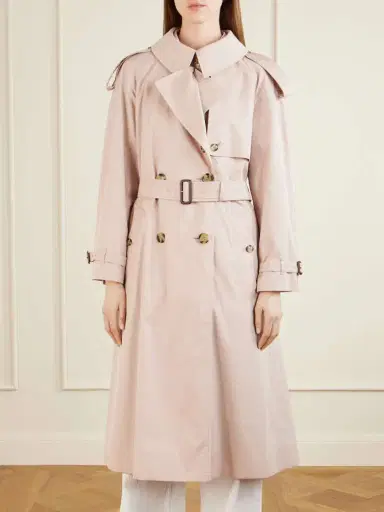 Burberry Fitzorvia Double-breasted Belted Cotton-gabardine Trench Coat | Thumbnail 3 Burberry Fitzorvia Double-breasted Belted Cotton-gabardine Trench Coat | Thumbnail 3