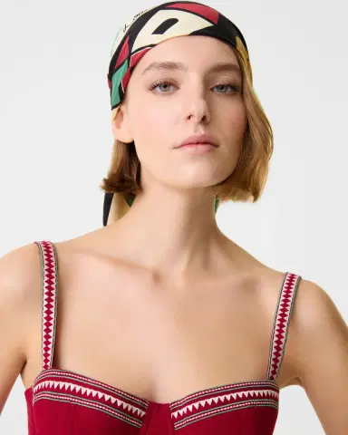 Emporio Sirenuse Foulard in Louis Barthélemy Print | Thumbnail 4 Emporio Sirenuse Foulard in Louis Barthélemy Print | Thumbnail 4