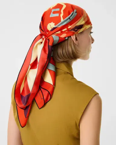 Emporio Sirenuse Foulard in Louis Barthélemy Print | Thumbnail 6 Emporio Sirenuse Foulard in Louis Barthélemy Print | Thumbnail 6