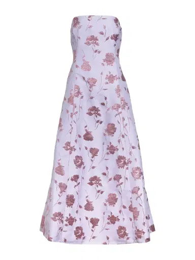 Delphine Colette Strapless Midi Dress | Thumbnail 1
