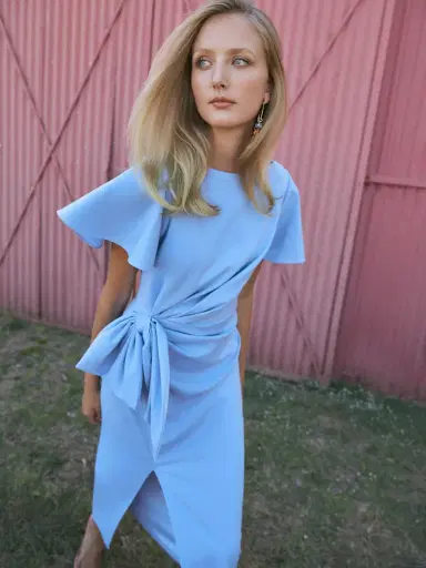 Delphine Emeline Midi Dress | Thumbnail 3