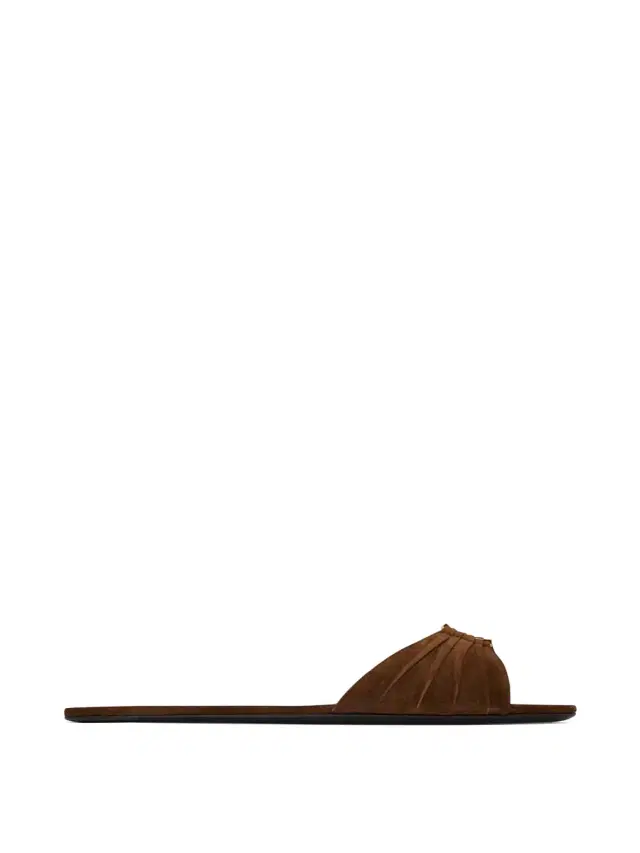 Suede Babylone Slides