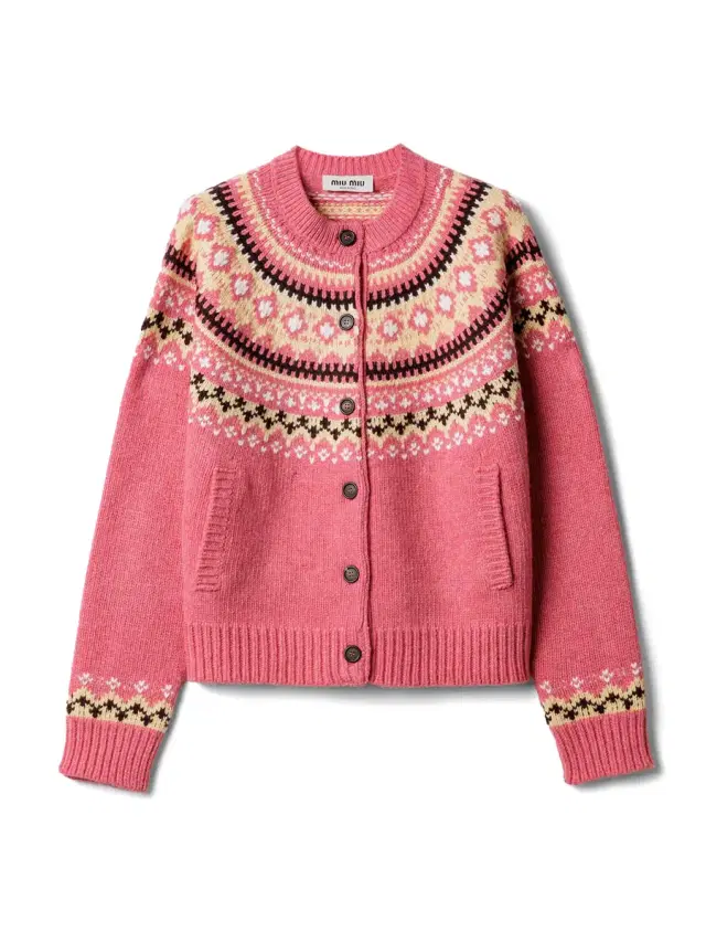 Wool Fairisle Cardigan