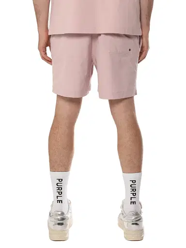 Purple Brand Men's All Around Logo Shorts | Thumbnail 2 Purple Brand Men's All Around Logo Shorts | Thumbnail 2