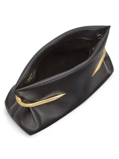 Givenchy Women's Pinch Soft Clutch in Nappa Leather - Black | Thumbnail 3 Givenchy Women's Pinch Soft Clutch in Nappa Leather - Black | Thumbnail 3