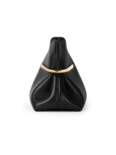 Givenchy Women's Pinch Soft Clutch in Nappa Leather - Black | Thumbnail 4 Givenchy Women's Pinch Soft Clutch in Nappa Leather - Black | Thumbnail 4