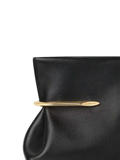 Givenchy Women's Pinch Soft Clutch in Nappa Leather - Black | Thumbnail 6 Givenchy Women's Pinch Soft Clutch in Nappa Leather - Black | Thumbnail 6