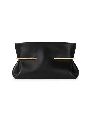 Givenchy Women's Pinch Soft Clutch in Nappa Leather - Black | Thumbnail 1 Givenchy Women's Pinch Soft Clutch in Nappa Leather - Black | Thumbnail 1