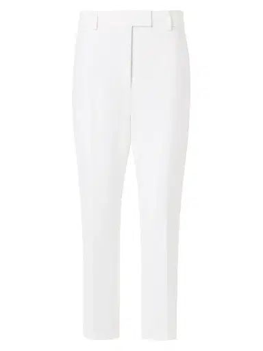 Akris Women's Flavi Slim-Fit Capri Pants - Ecru - Size 16 | Thumbnail 1 Akris Women's Flavi Slim-Fit Capri Pants - Ecru - Size 16 | Thumbnail 1