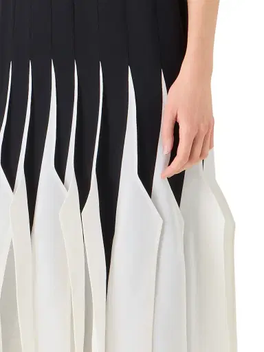 Akris Women's High Plains Silk Organza Midi-Dress | Thumbnail 5 Akris Women's High Plains Silk Organza Midi-Dress | Thumbnail 5